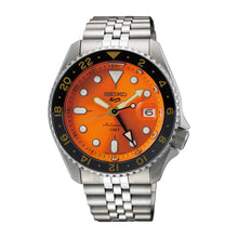 Load image into Gallery viewer, Seiko 5 Sports Automatic GMT SKX Sports Style Silver Stainless Steel Band Watch SSK005K1 Watchspree
