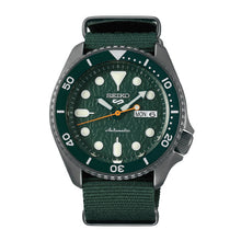Load image into Gallery viewer, Seiko 5 Sports Automatic Green Nylon Strap Watch SRPD77K1 (LOCAL BUYERS ONLY) Watchspree
