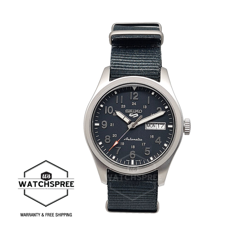 Seiko 5 Sports Automatic Grey Nylon Strap Watch SRPG31K1 (LOCAL BUYERS ONLY) Watchspree
