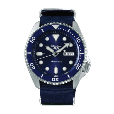 Seiko 5 Sports Automatic Navy Blue Nylon Strap Watch SRPD51K2 (LOCAL BUYERS ONLY) Watchspree