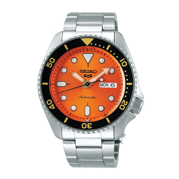 Seiko 5 Sports Automatic Silver Stainless Steel Band Watch SRPD59K1 (LOCAL BUYERS ONLY) Watchspree