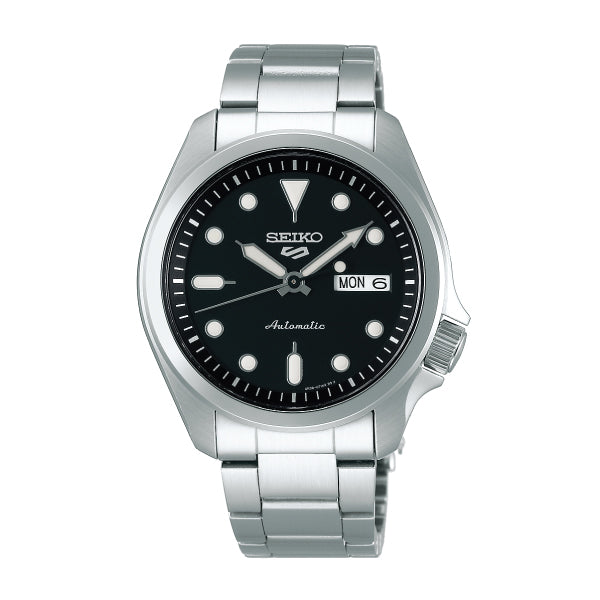 Seiko 5 Sports Automatic Silver Stainless Steel Band Watch SRPE55K1 (LOCAL BUYERS ONLY) Watchspree