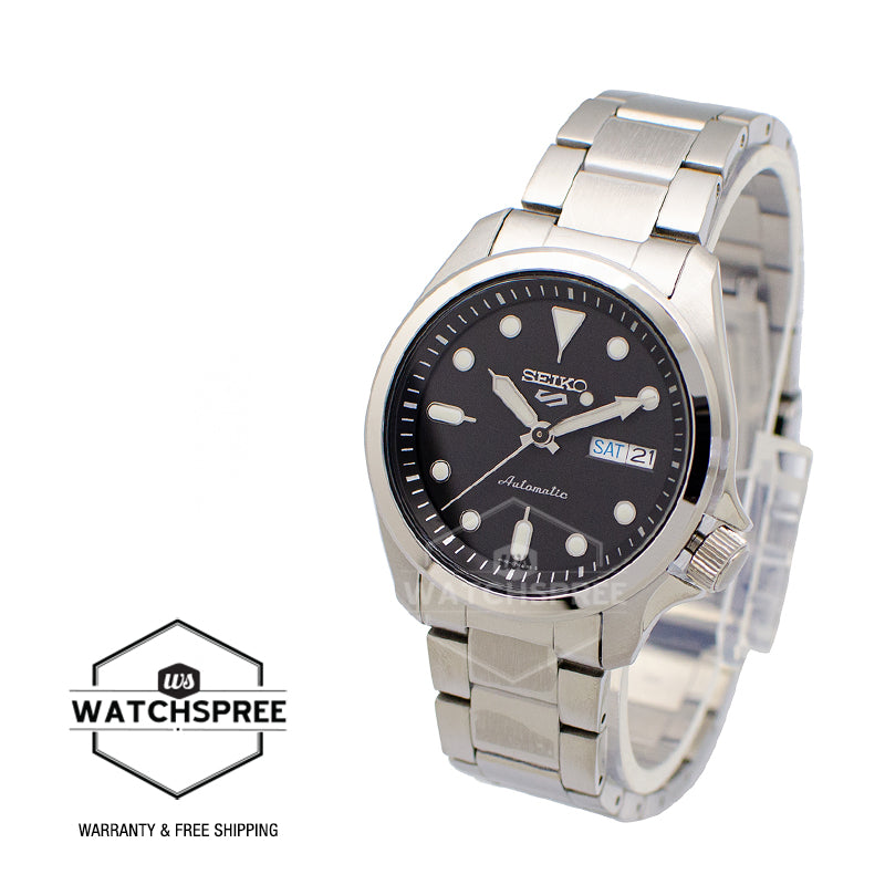 Seiko 5 Sports Automatic Silver Stainless Steel Band Watch SRPE55K1 (LOCAL BUYERS ONLY) Watchspree