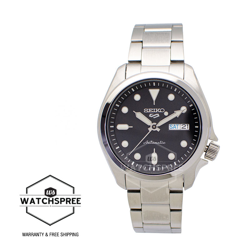 Seiko 5 Sports Automatic Silver Stainless Steel Band Watch SRPE55K1 (LOCAL BUYERS ONLY) Watchspree