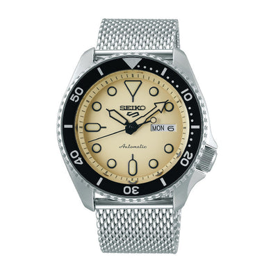 Seiko 5 Sports Automatic Silver Stainless Steel Mesh Band Watch SRPD67K1 (LOCAL BUYERS ONLY) Watchspree