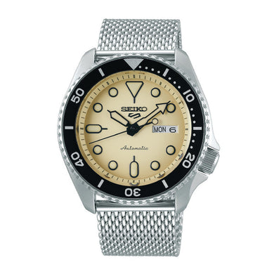 Seiko 5 Sports Automatic Silver Stainless Steel Mesh Band Watch SRPD67K1 (LOCAL BUYERS ONLY) Watchspree