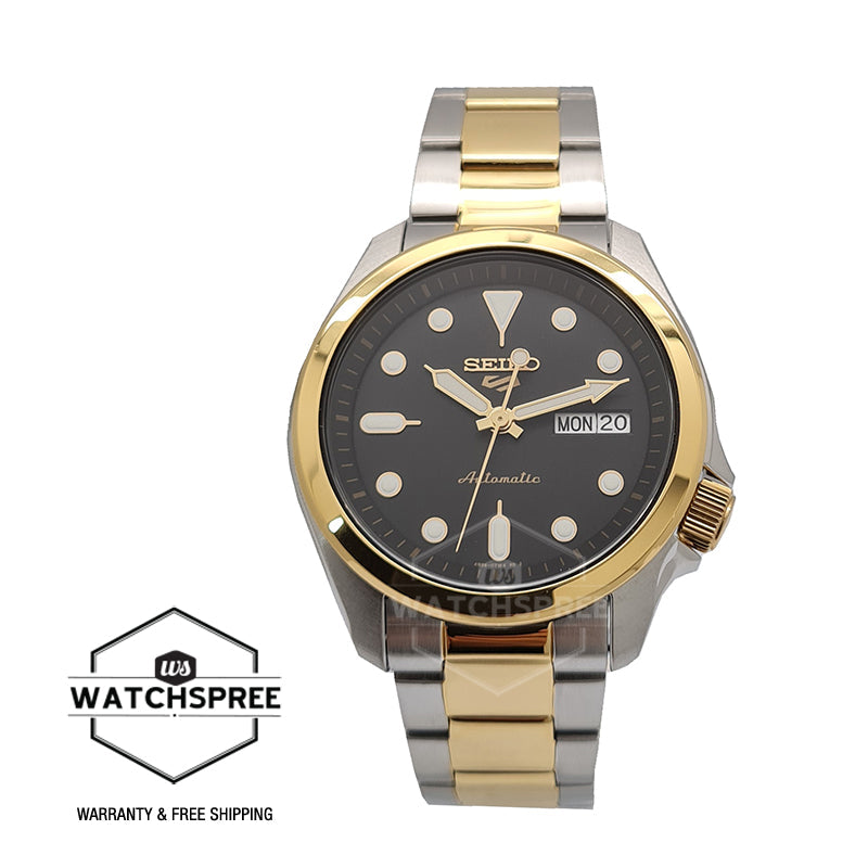 Seiko 5 Sports Automatic Two Tone Stainless Steel Band Watch SRPE60K1 (LOCAL BUYERS ONLY) Watchspree