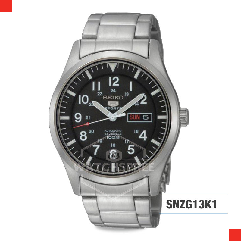 Seiko 5 Sports Automatic Watch SNZG13K1 Watchspree