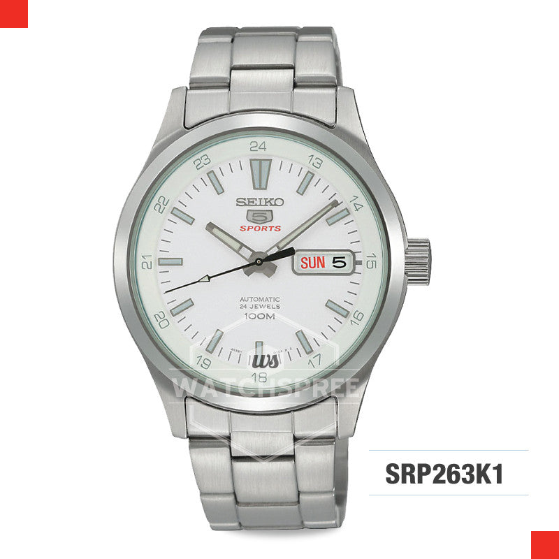 Seiko 5 Sports Automatic Watch SRP263K1 Watchspree