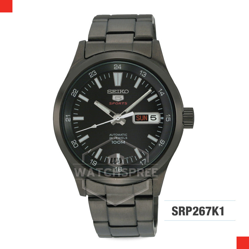 Seiko 5 Sports Automatic Watch SRP267K1 Watchspree