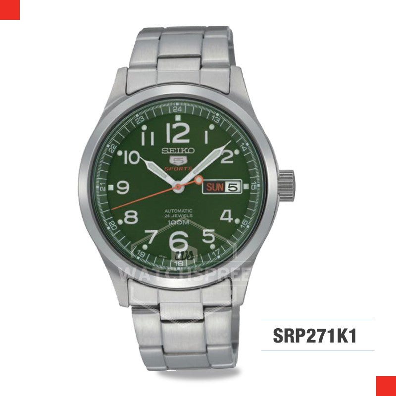 Seiko 5 Sports Automatic Watch SRP271K1 Watchspree