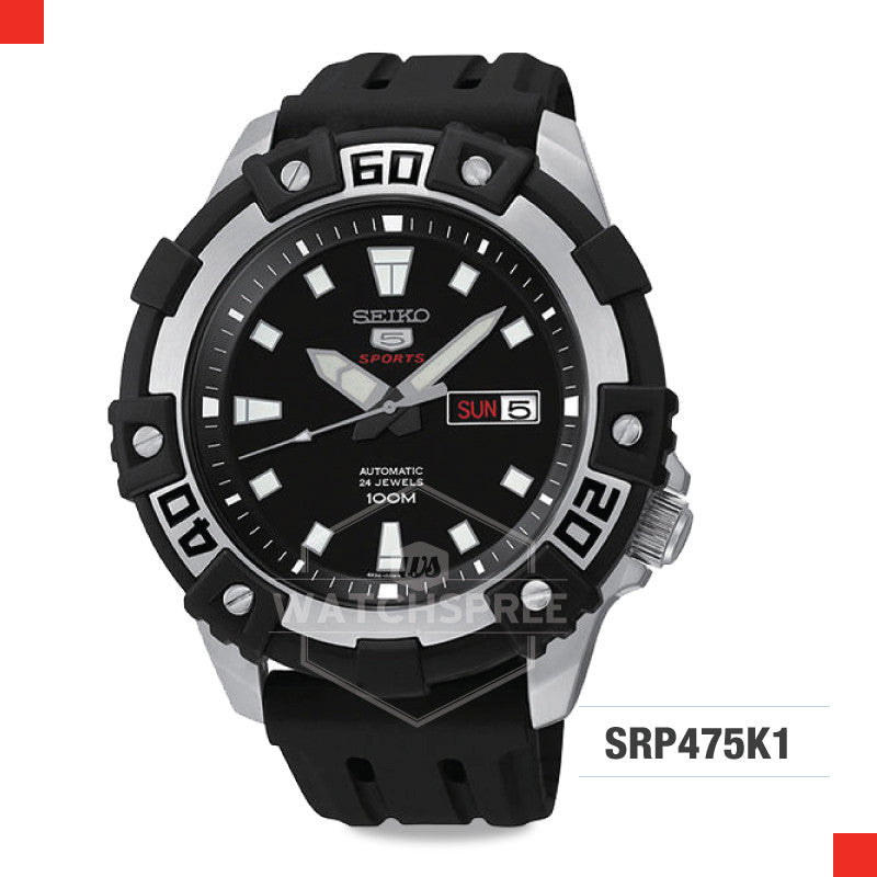 Seiko 5 Sports Automatic Watch SRP475K1 Watchspree