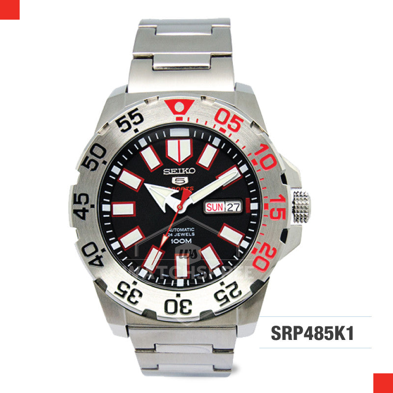 Seiko 5 Sports Automatic Watch SRP485K1 Watchspree