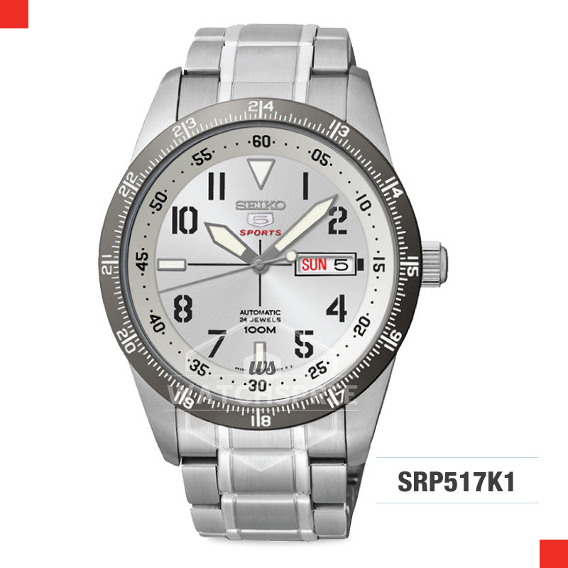 Seiko 5 Sports Automatic Watch SRP517K1 Watchspree