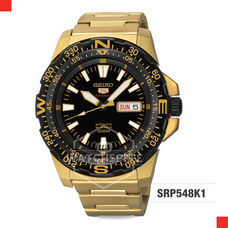 Seiko 5 Sports Automatic Watch SRP548K1 Watchspree