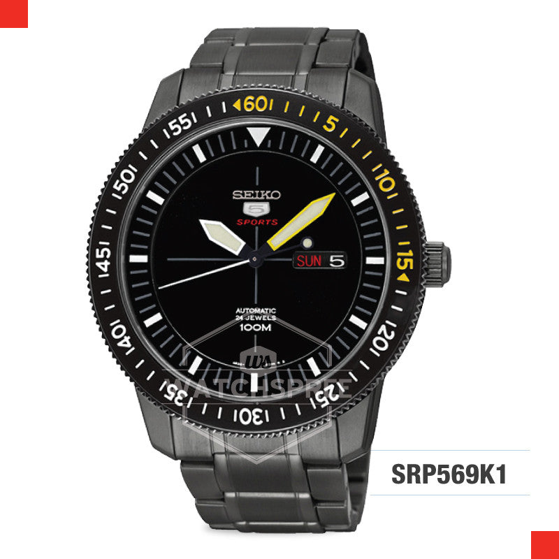 Seiko 5 Sports Automatic Watch SRP569K1 Watchspree