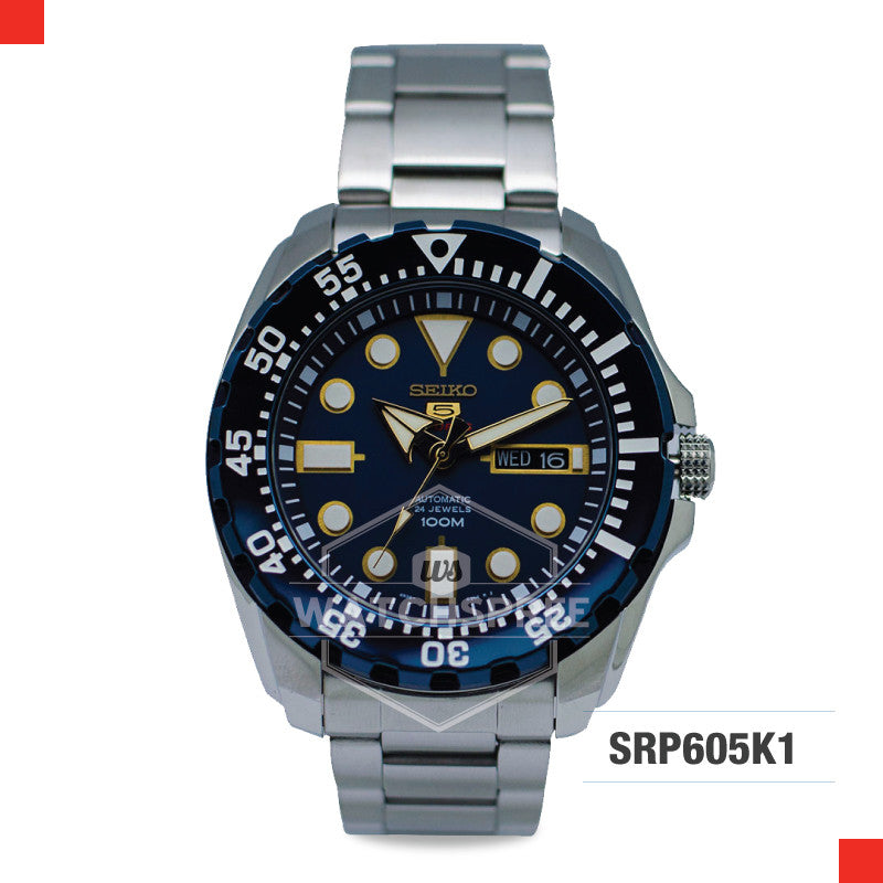 Seiko 5 Sports Automatic Watch SRP605K1 Watchspree