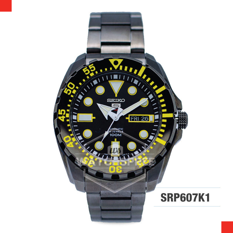 Seiko 5 Sports Automatic Watch SRP607K1 Watchspree