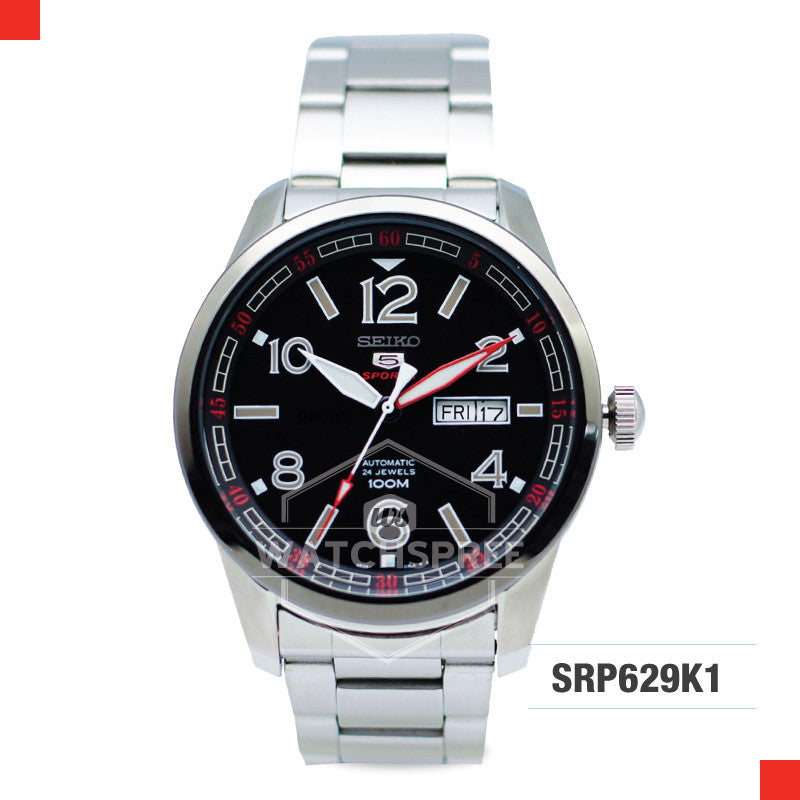 Seiko 5 Sports Automatic Watch SRP629K1 Watchspree