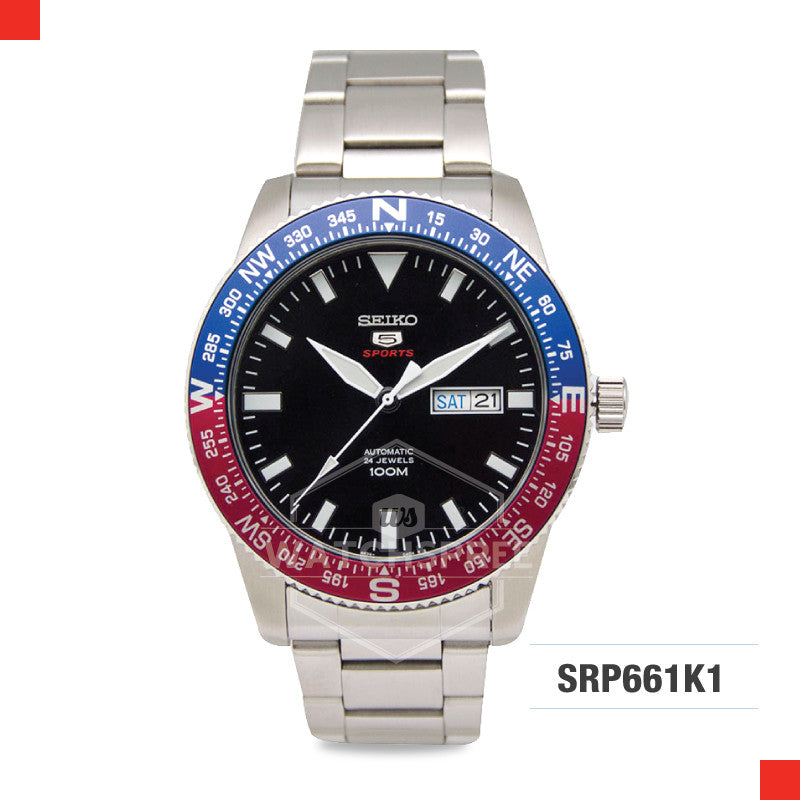 Seiko 5 Sports Automatic Watch SRP661K1 Watchspree