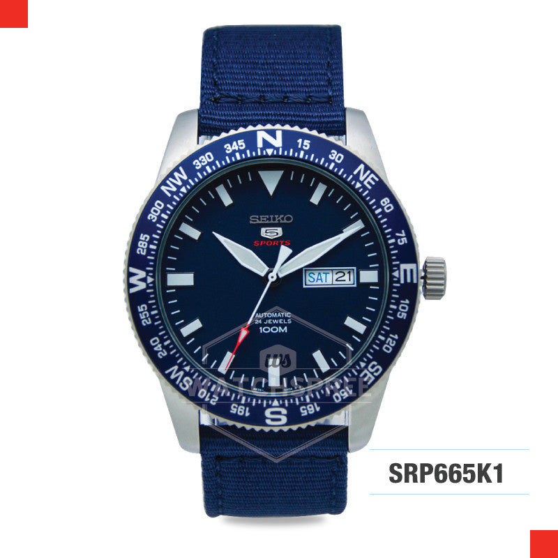 Seiko 5 Sports Automatic Watch SRP665K1 Watchspree