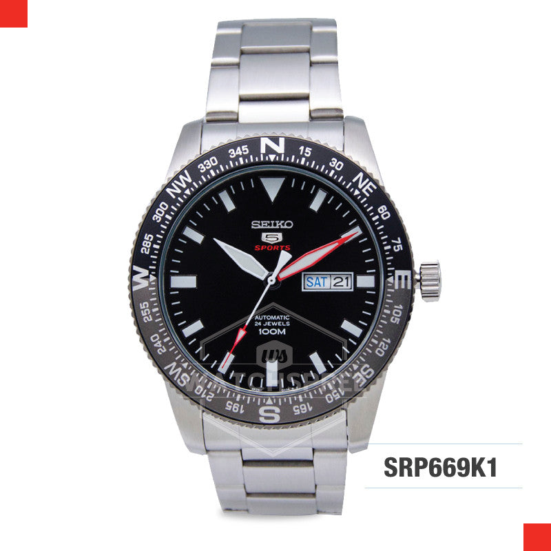 Seiko 5 Sports Automatic Watch SRP669K1 Watchspree