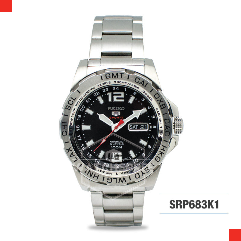 Seiko 5 Sports Automatic Watch SRP683K1 Watchspree