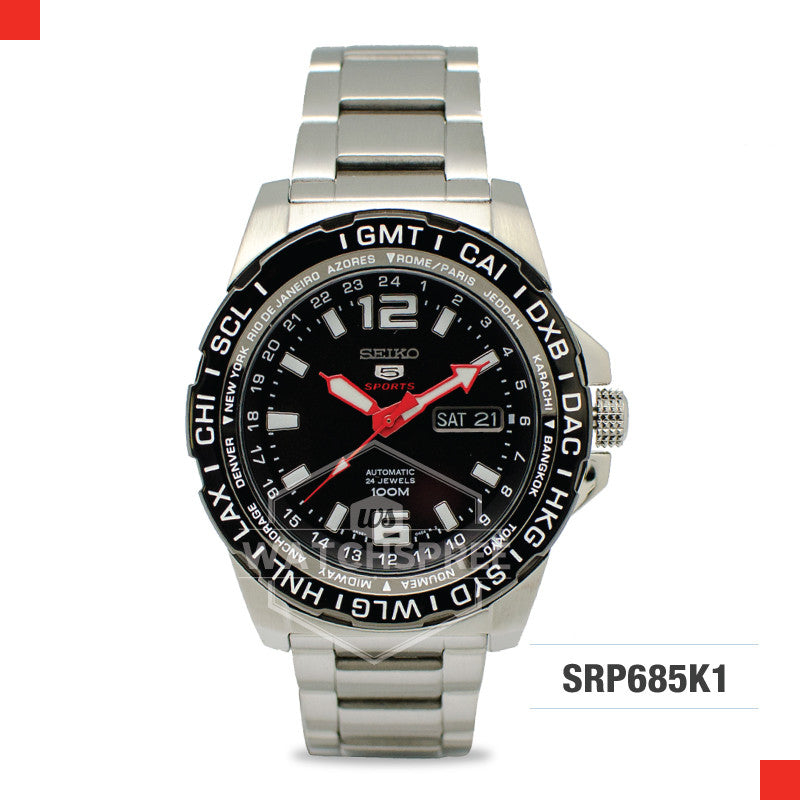 Seiko 5 Sports Automatic Watch SRP685K1 Watchspree