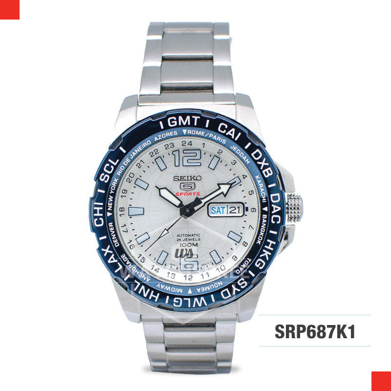 Seiko 5 Sports Automatic Watch SRP687K1 Watchspree