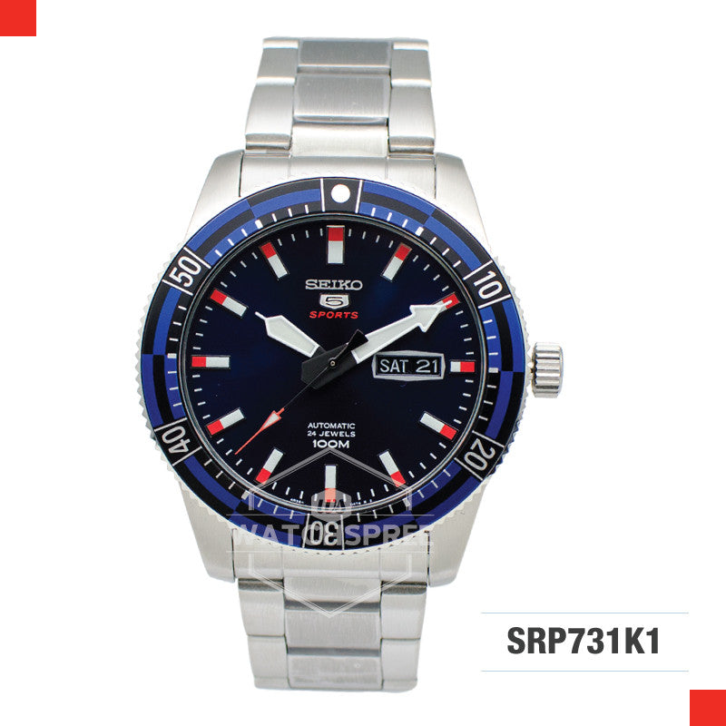 Seiko 5 Sports Automatic Watch SRP731K1 Watchspree