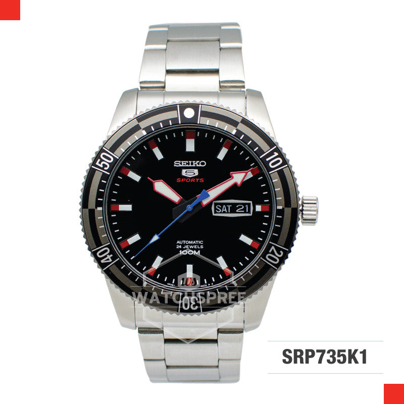 Seiko 5 Sports Automatic Watch SRP735K1 Watchspree