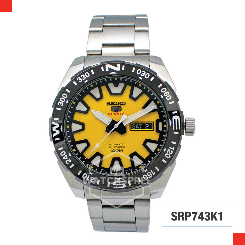 Seiko 5 Sports Automatic Watch SRP745K1 Watchspree