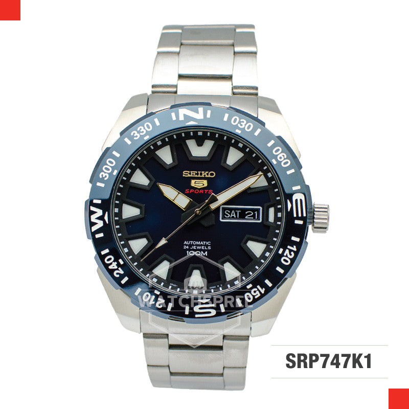 Seiko 5 Sports Automatic Watch SRP747K1 Watchspree