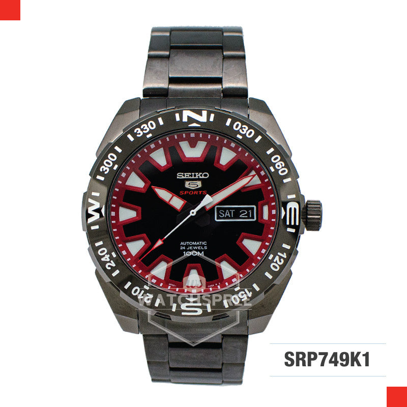 Seiko 5 Sports Automatic Watch SRP749K1 Watchspree
