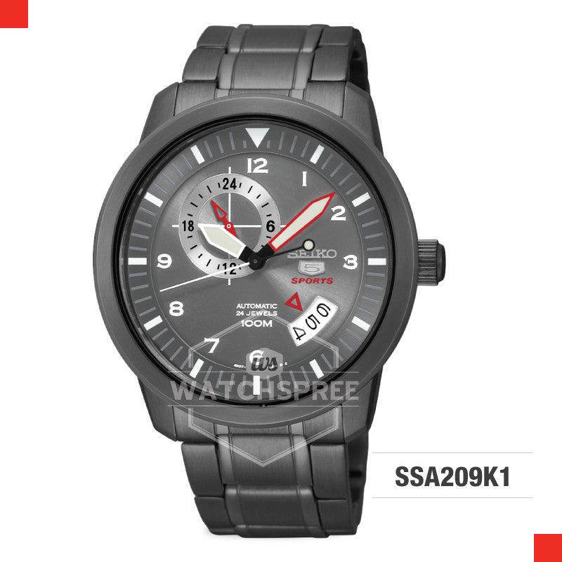 Seiko 5 Sports Automatic Watch SSA209K1 Watchspree