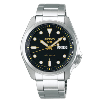Seiko 5 Sports (Japan Made) Automatic Silver Stainless Steel Band Watch SBSA047 SBSA047J (LOCAL BUYERS ONLY) Watchspree