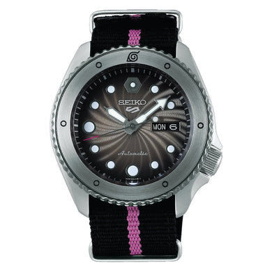 Seiko 5 Sports NARUTO & BORUTO Limited Edition (BORUTO UZUMAKI) Black Nylon Strap Watch SRPF65K1 (LOCAL BUYERS ONLY) Watchspree