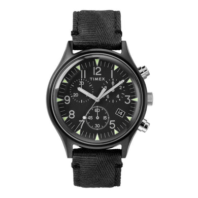 Timex Men's MK1 Steel Chronograph 42mm Fabric Strap Watch TW2R68700