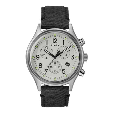 Timex Men‚Äö√†√∂¬¨¬¢‚Äö√Ñ√∂‚àö√°¬¨¬Æ‚àö√Ñ‚àö‚à´s MK1 Steel Chronograph 42mm Fabric Strap watch TW2R68800