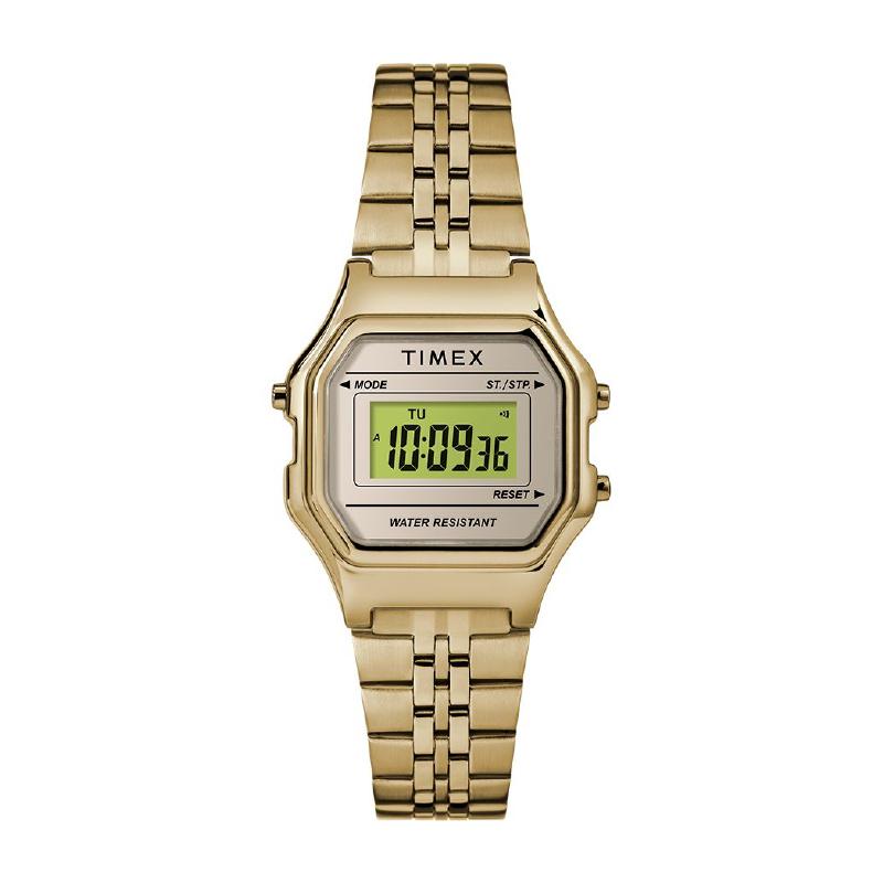 Timex Ladies' Digital Mini 27mm Bracelet Watch TW2T48400