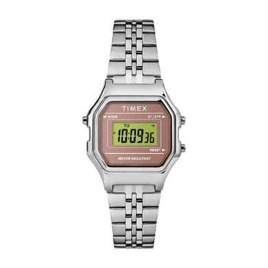 Timex Ladies' Digital Mini 27mm Bracelet Watch TW2T48500