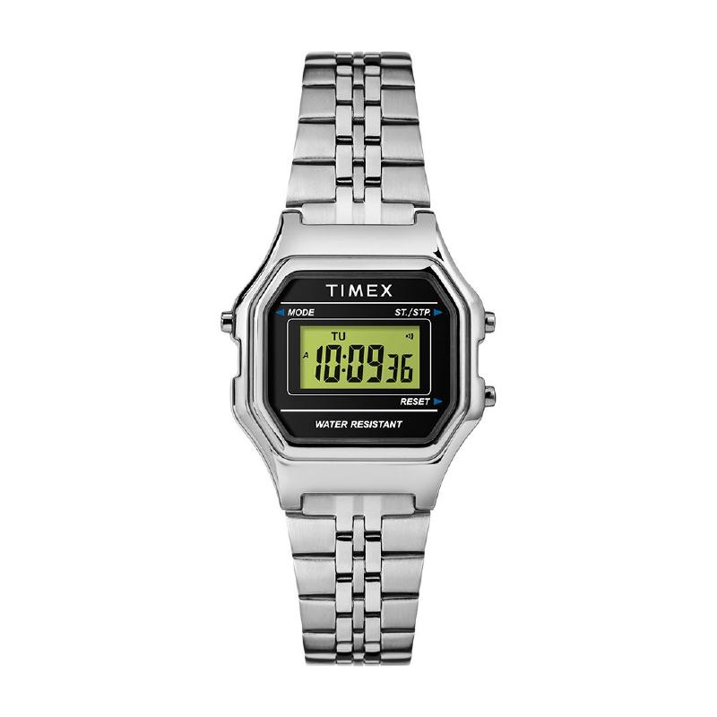Timex Ladies' Digital Mini 27mm Bracelet Watch TW2T48600