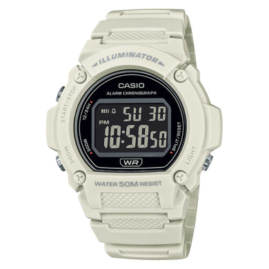 Casio Standard Sporty Digital Watch W219HC-8B W-219HC-8B