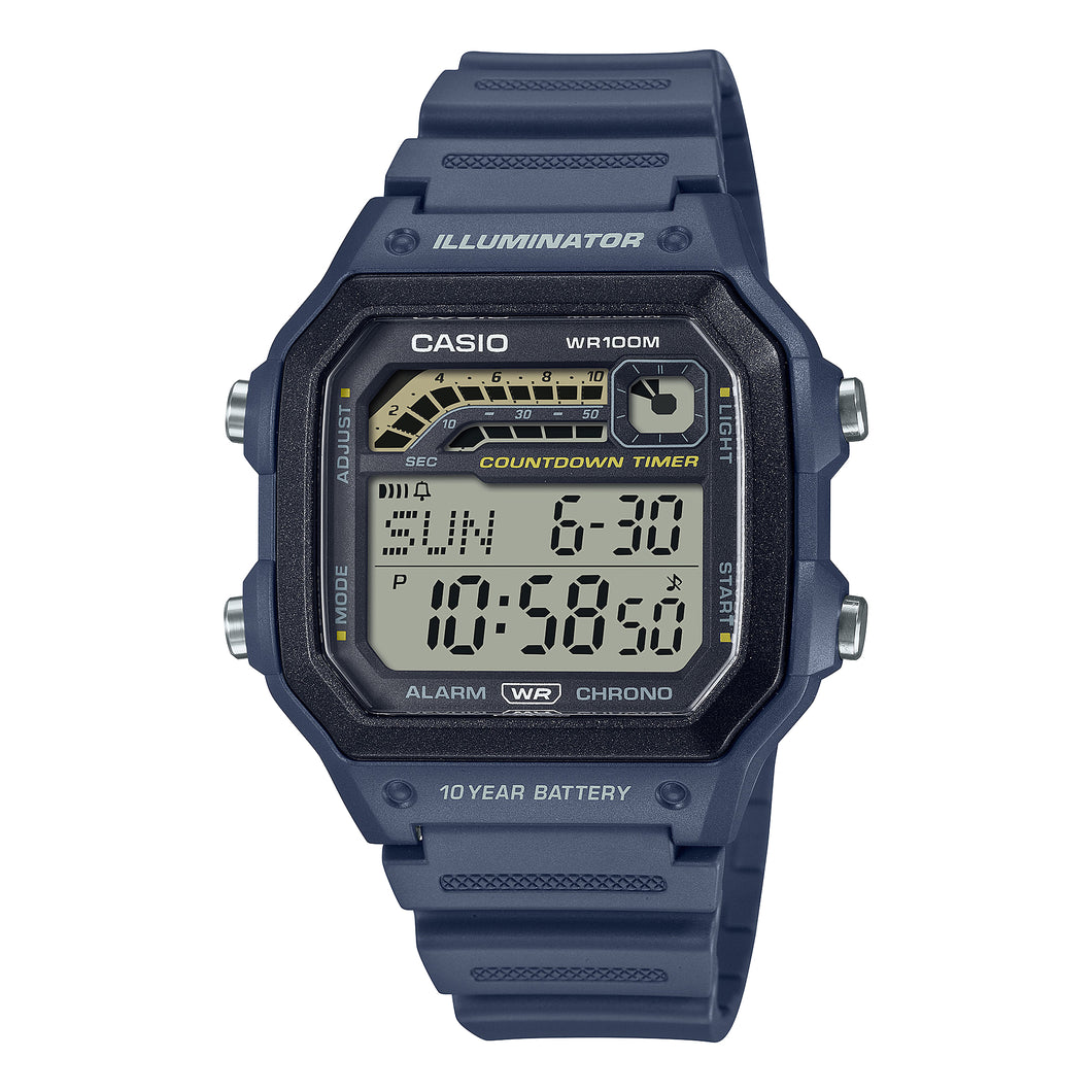 Casio Digital Watch WS1600H-2A WS-1600H-2A
