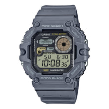 Load image into Gallery viewer, Casio Digital Dual Time Grey Resin Band Watch WS1700H-8A WS-1700H-8A
