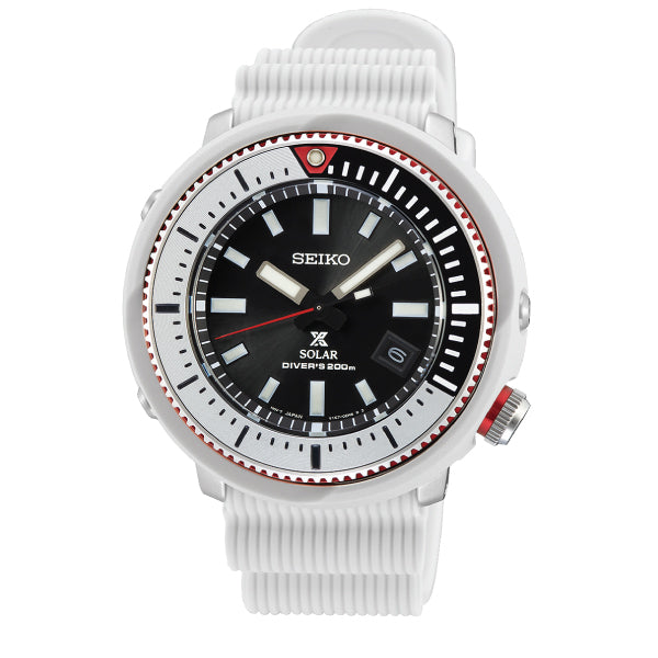 Seiko Prospex Solar Diver's Dirty White Silicone Strap Watch SNE545P1 (LOCAL BUYERS ONLY)
