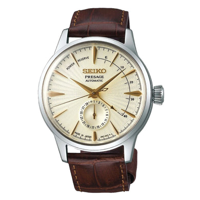 Seiko Presage (Japan Made) Automatic Brown Calfskin Leather Strap Watch SARY107 SARY107J (LOCAL BUYERS ONLY)