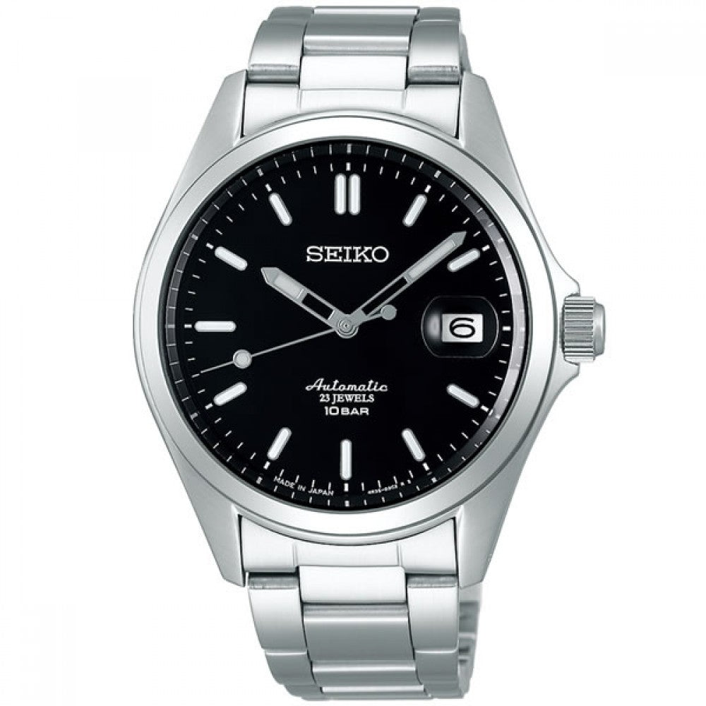 [WatchSpree] Seiko Mechanical (Japan Made) Automatic Silver Stainless Steel Band Watch SZSB015 SZSB015J